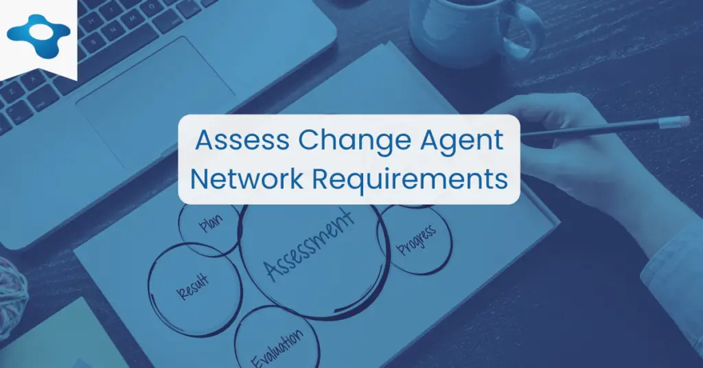 Assess Change Agent Network Requirements